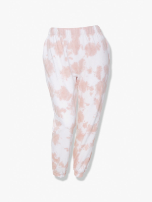 Plus Size Tie-dye Joggers