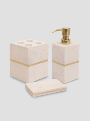 Gold Accent Modern Bathroom Accessories - Project 62™