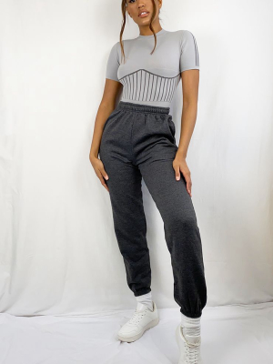 Charcoal Marl Sweat Pant Joggers