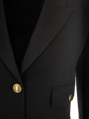 Saint Laurent Single-breasted Tuxedo Blazer