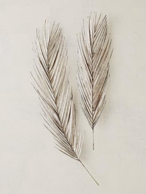 Studio A Palm Leaf - Antique Nickel