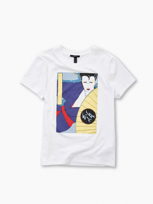 Patrick Nagel Fan Graphic Tee