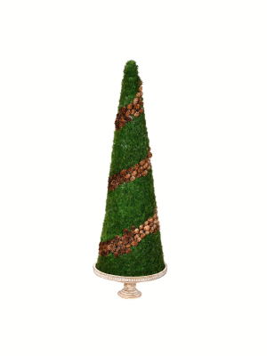 Vickerman Artificial Cone Shape Cedar Tree.