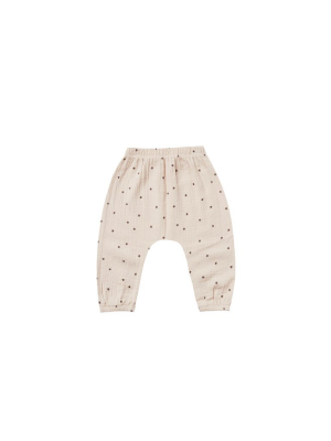 Quincy Mae Woven Pant In Natural