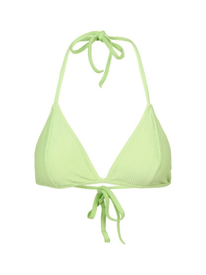 Just Female Isabella Bikini Top / Sap Green