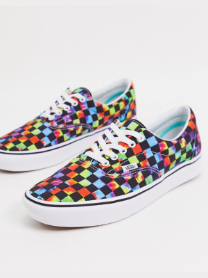 Vans Era Comfycush Sneakers In Multi Checkerboard