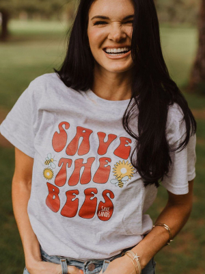 Save The Bees Retro Tee