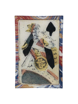 Queen Of Spades (on Marble) - Final Sale