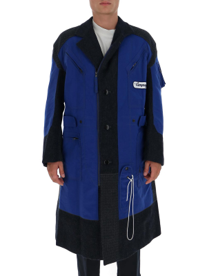 Junya Watanabe Man X Campagnolo Contrast Panel Coat