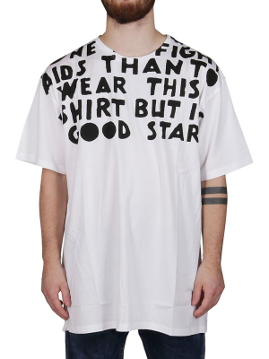 Maison Margiela Slogan Printed T-shirt