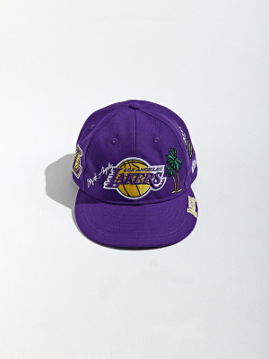 New Era Tour Of Los Angeles Lakers Baseball Hat