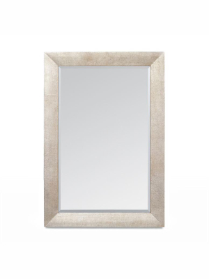 Zelina Mirror Warm Silver