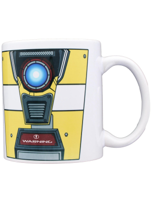 Just Funky Borderlands Claptrap Augmented Reality 11oz Ceramic Coffee Mug