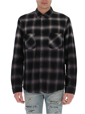 Amiri Ombré Checked Shirt