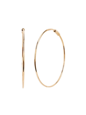 Perfect Hoops - Yellow Gold