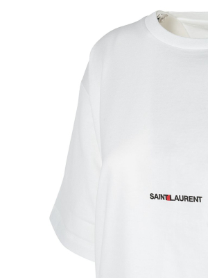 Saint Laurent Logo Print T-shirt