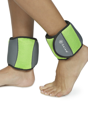 Gaiam 5 Lb Ankle Weight Set