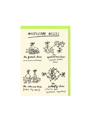 Mistletoe Kisses Card