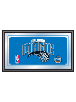 Orlando Magic Team Logo Wall Mirror