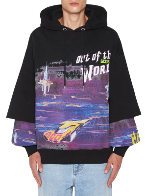 Hoodie With Out Of This World Print