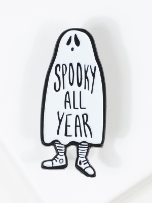 Spooky All Year Enamel Pin