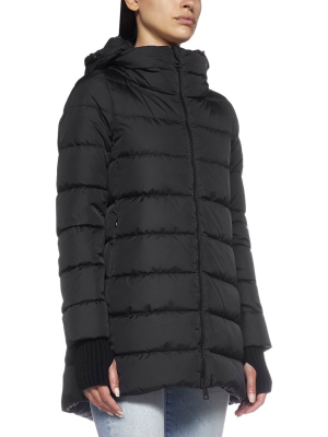 Herno Hooded Zip-up Puffer Jacket