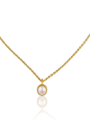 Pearl Dainty Pendant Necklace