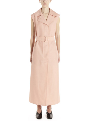 Jil Sander Sleeveless Trench Coat