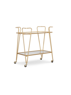 Mid-century Modern Bar Cart - Linon