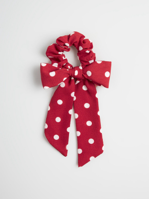 From Head To Bow Scarf Scrunchie