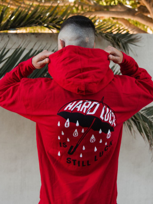 Hard Luck Red Hoodie