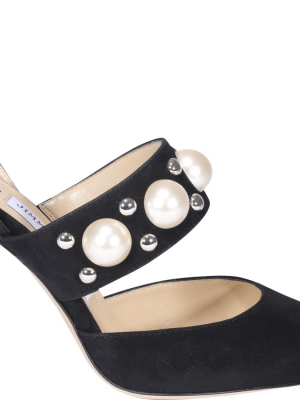 Jimmy Choo Breslin 100 Embellished Pumps