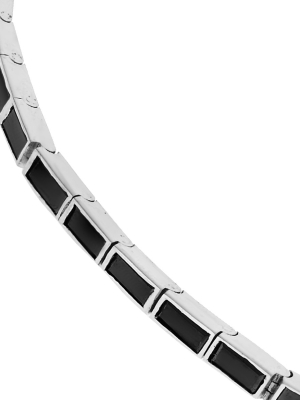 Prince Baguette Riviera Bracelet W-bd