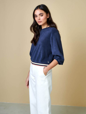 Bellerose - Vish Sweatshirt: Blue Nights