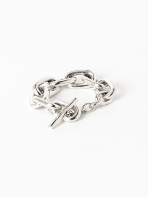 Toggle Chain Bracelet (small Links, Pa)