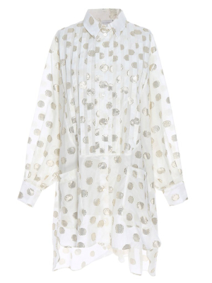 Faith Connexion Polka Dot Long-sleeve Shirt