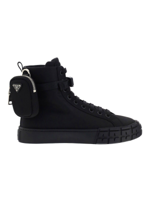 Prada Re-nylon Cassetta Wheel Sneakers