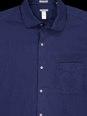 Tonal Stripe Ls Shirt