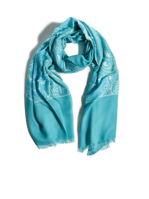 Etro Paisley Printed Scarf