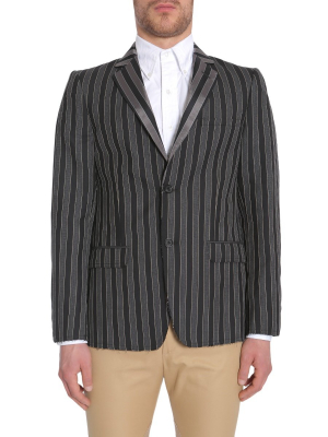 Alexander Mcqueen Striped Jacket