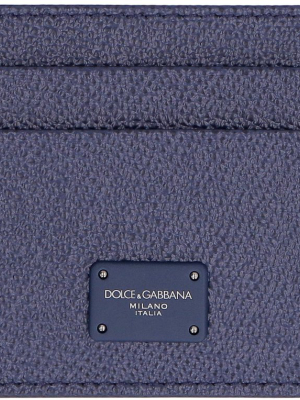 Dolce & Gabbana Logo Plaque Cardholder