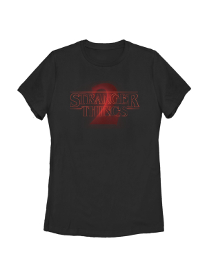 Women's Stranger Things Misty Logo T-shirt