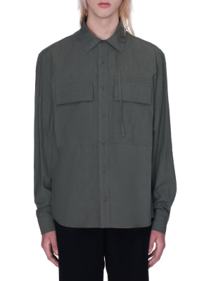 Green Laced Shirt (cwoshi04-green)