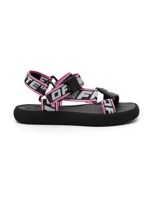 Off-white Trek Logo-strap Sandals