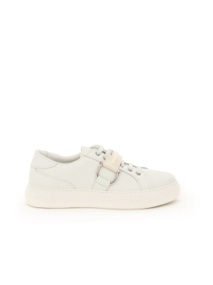 Salvatore Ferragamo Gancini Low-top Sneakers