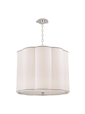 Sweeny 5 Light Chandlier Polished Nickel