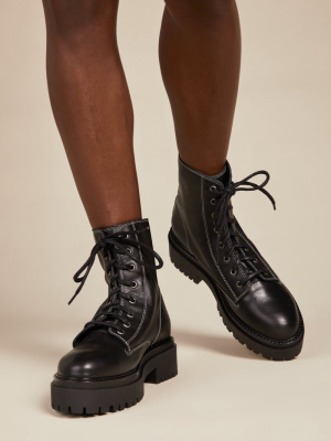 Swift Lace Up Boot Black