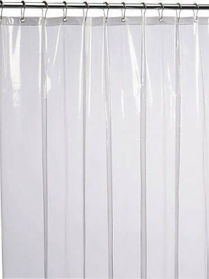 Goodgram Extra Long Heavy Duty Vinyl Shower Curtain Liners