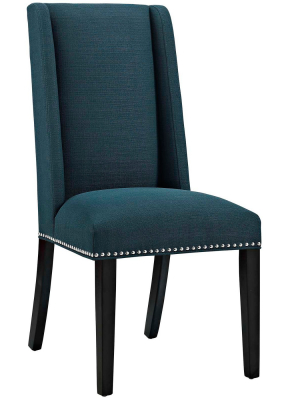 Baron Fabric Dining Chair Azure - Modway