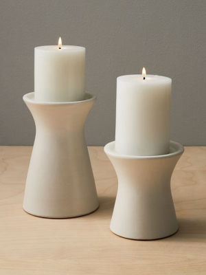 Ceramic Pillar Candleholder